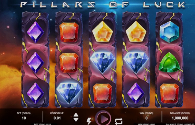 Play Pillars of Luck by Spearhead at 1Win Casino