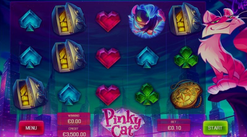 Play Pinky Cat by Apollo Play at 1Win Casino