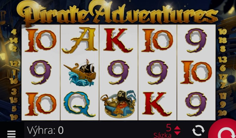 Play Pirate Adventures by Games Global at 1Win Casino