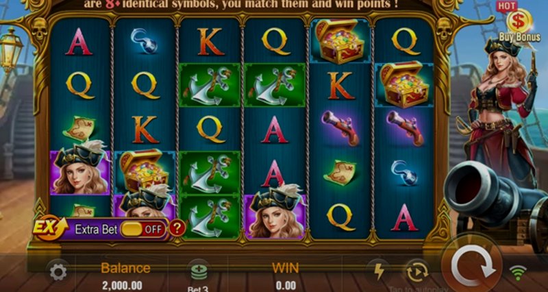 Play Pirate Queen by Tadagaming at 1Win Casino