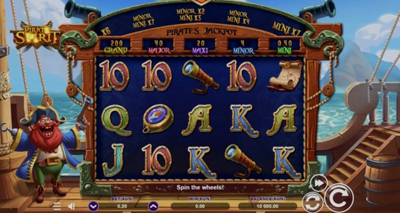 Play Pirate Spirit in Malaysia at 1Win Casino