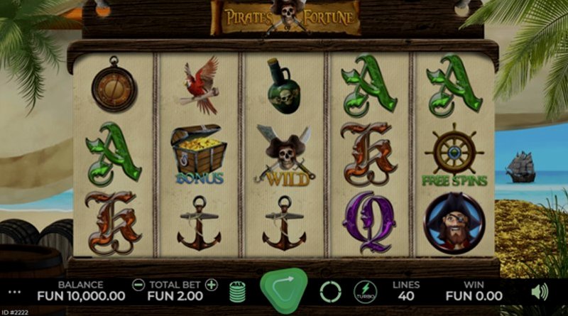 Play Pirates of Fortune by Caleta at 1Win Casino