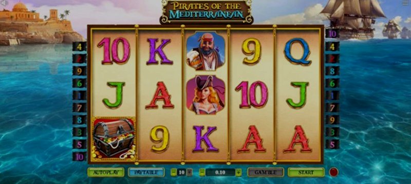 Play Pirates of the Mediterranean by Spearhead at 1Win Casino