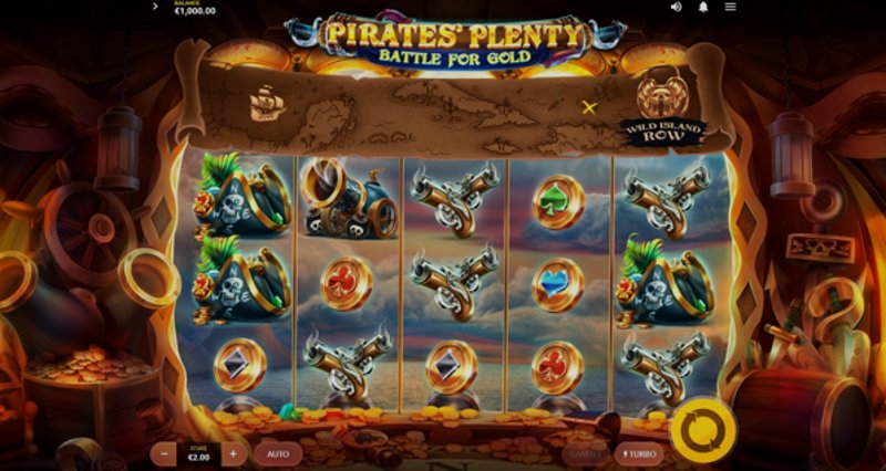 Play Pirates Plenty Battle For Gold by Red Tiger at 1Win Casino