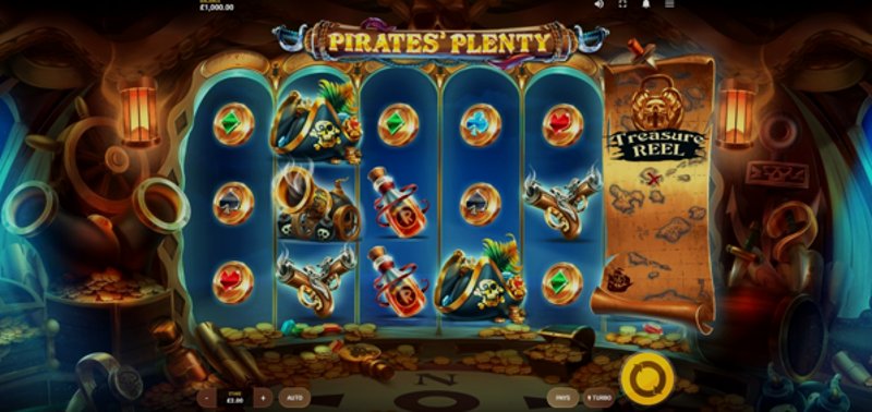 Play Pirates Plenty by Red Tiger at 1Win Casino