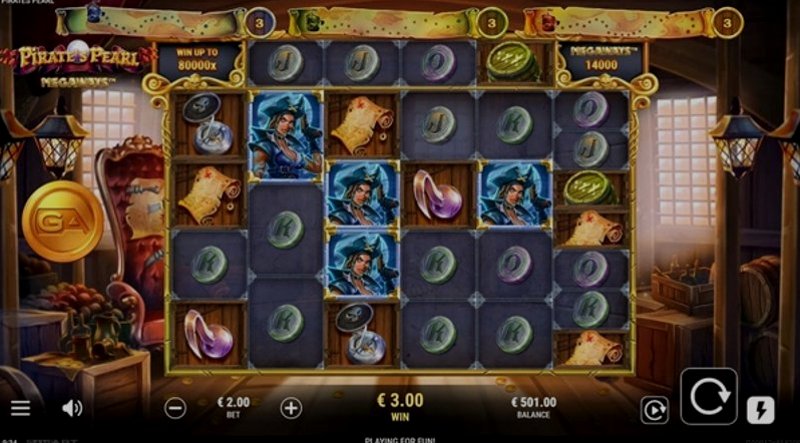 Play Pirate’s Pearl Megaways by Gameart at 1Win Casino