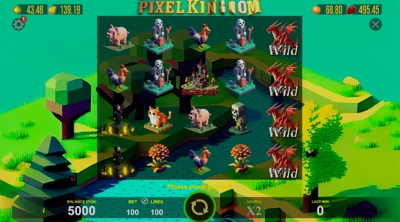 Play Pixel Kingdom by Agt at 1Win Casino