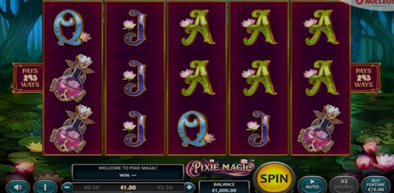 Play Pixie Magic by Nucleus Gaming at 1Win Casino