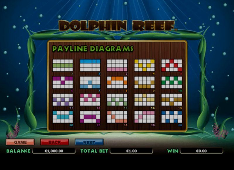 Play Dolphin Reef by Playtech at 1Win Casino