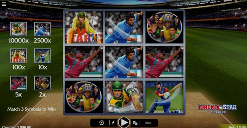 Play Cricket Star by Games Global at 1Win Casino