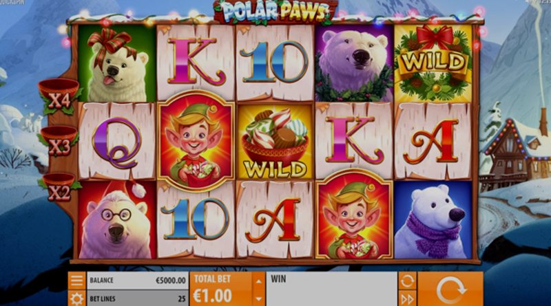 Play Polar Paws by Quickspin at 1Win Casino