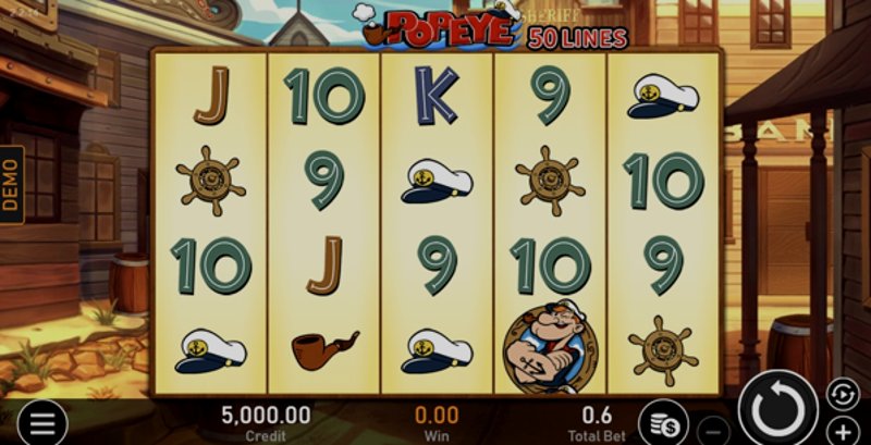 Play Popeye in Kenya at 1Win Casino