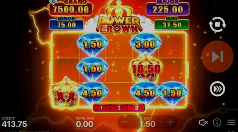 Play Power Crown: Hold and Win by Playson at 1Win Casino