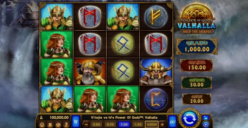 Play Power of Gods: Valhalla by Wazdan at 1Win Casino