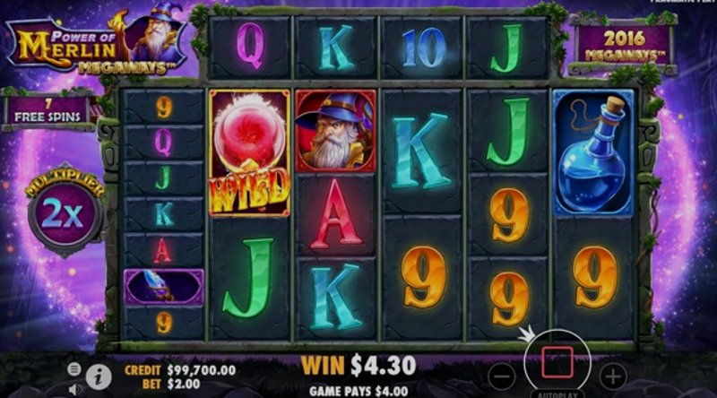 Play Power of Merlin Megaways by Pragmatic at 1Win Casino