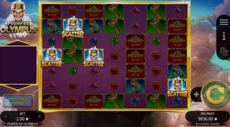 Play Power of Olympus by Booming at 1Win Casino