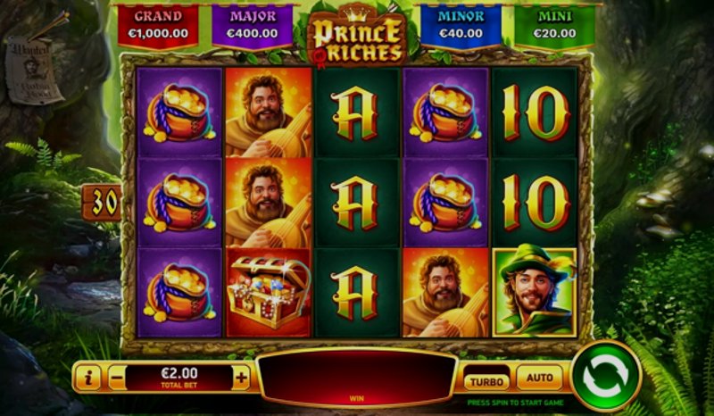 Play Prince of Riches by Rubyplay at 1Win Casino