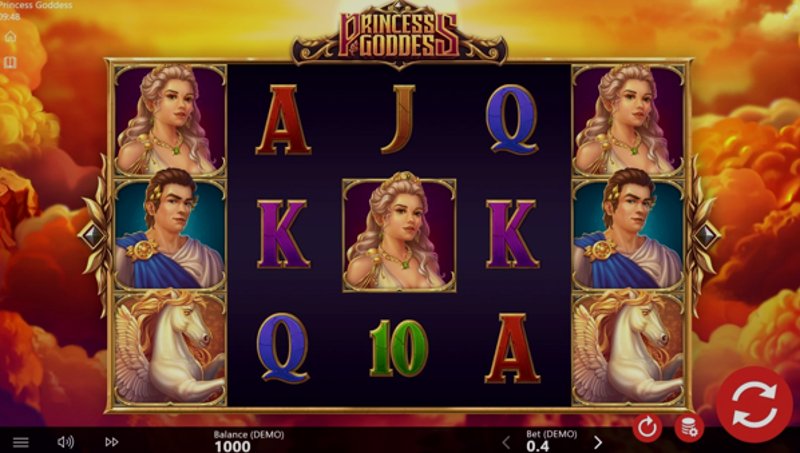 Play Princess Goddess in India at 1Win Casino