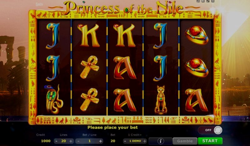 Play Princess of the Nile by 5 Men Gaming at 1Win Casino