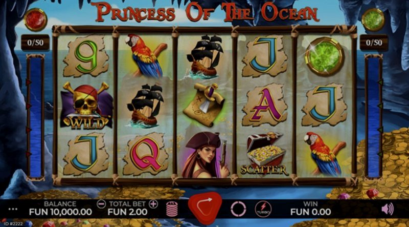 Play Princess of the Ocean by Caleta at 1Win Casino