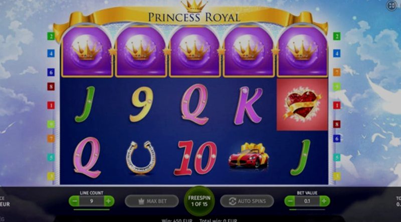 Play Princess Royal by Bgaming at 1Win Casino