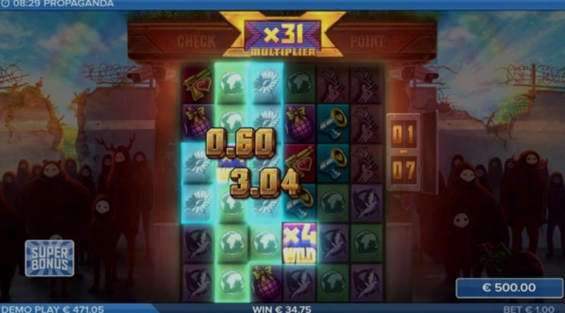 Play Propaganda by Elk at 1Win Casino