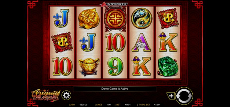 Play Prosperity Dragon by Ainsworthgame at 1Win Casino