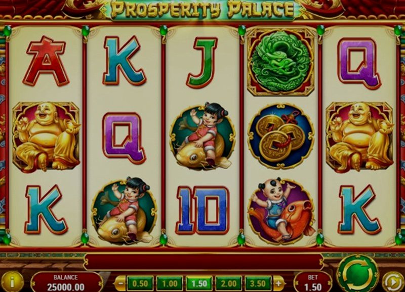 Play Prosperity Palace by Playn Go at 1Win Casino