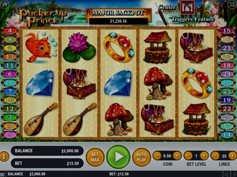 Play Pucker Up Prince by Habanero at 1Win Casino