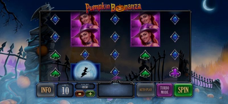 Play Pumpkin Bonanza by Playtech at 1Win Casino