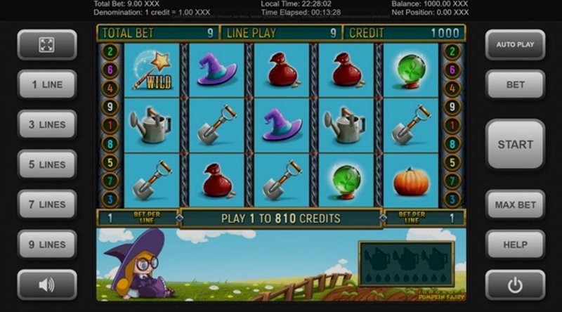 Play Pumpkin Fairy in Senegal at 1Win Casino