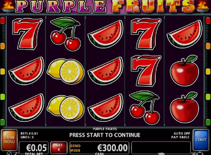 Play Purple Fruits by Ct Interactive at 1Win Casino