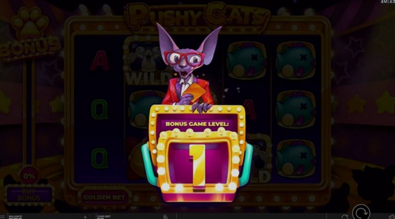 Play Pushy Cats by Yggdrasil at 1Win Casino