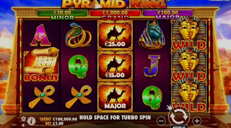 Play Pyramid King by Pragmatic at 1Win Casino