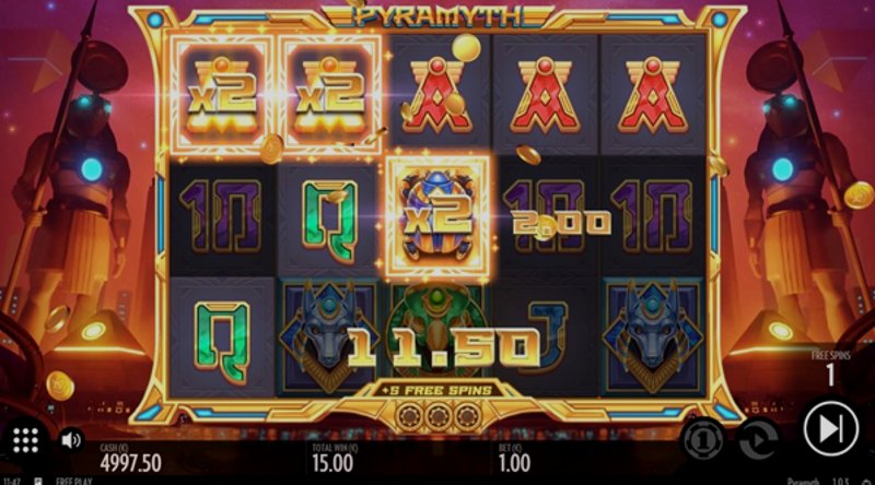 Play Pyramyth by Thunderkick at 1Win Casino