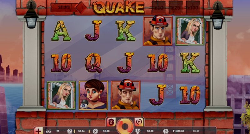 Play Quake by Vibragaming at 1Win Casino