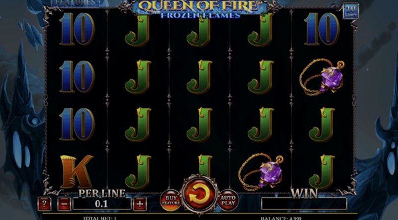 Play Queen of Fire by Spinomenal at 1Win Casino