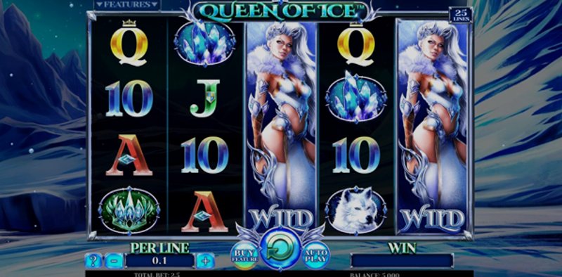 Play Queen of Ice by Spinomenal at 1Win Casino