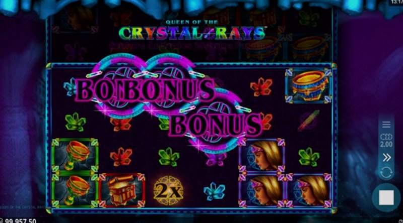 Play Queen of The Crystal Rays by Games Global at 1Win Casino