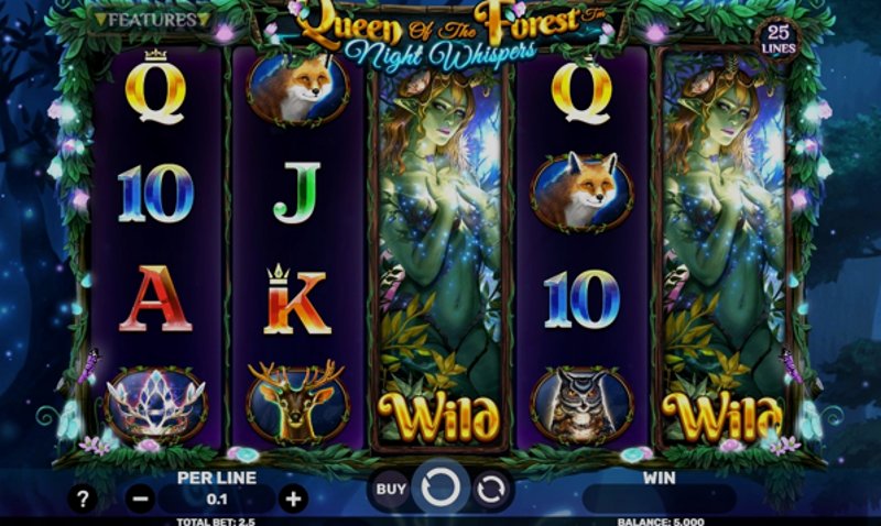 Play Queen Of The Forest by Spinomenal at 1Win Casino