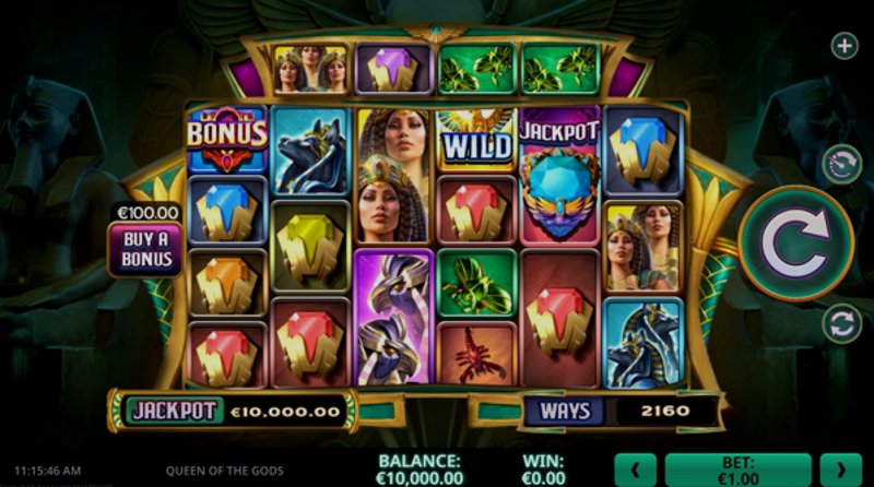 Play Queen of the Gods by High5 at 1Win Casino