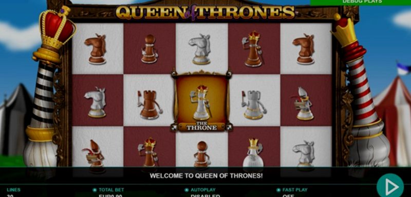 Play Queen Of Thrones by Leander at 1Win Casino