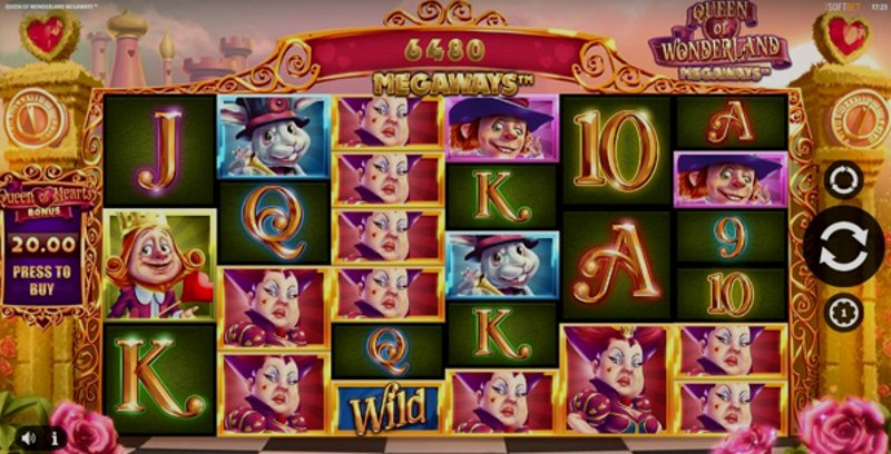 Play Queen of Wonderland Megaways by Isoftbet at 1Win Casino