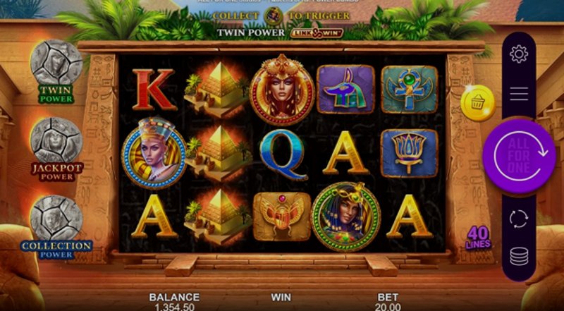 Play Queens of Ra: POWER COMBO by Games Global at 1Win Casino