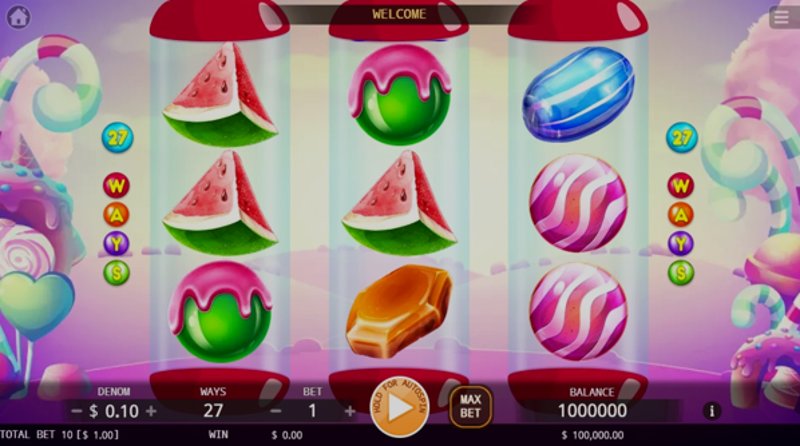 Play Quick Play Candy by Kaga at 1Win Casino