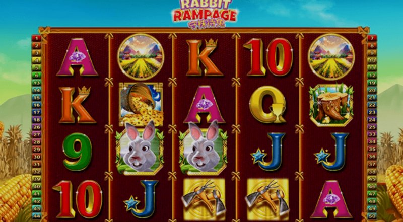 Play Rabbit Rampage by Cq9 at 1Win Casino