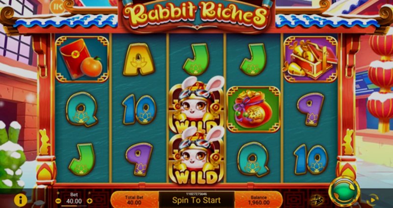 Play Rabbit Riches by Spadegaming at 1Win Casino