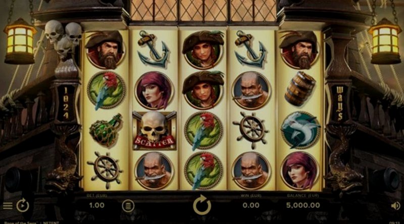 Play Rage of the Seas by Netent at 1Win Casino