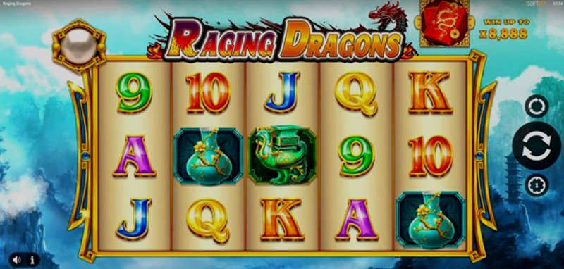 Play Raging Dragons by Isoftbet at 1Win Casino