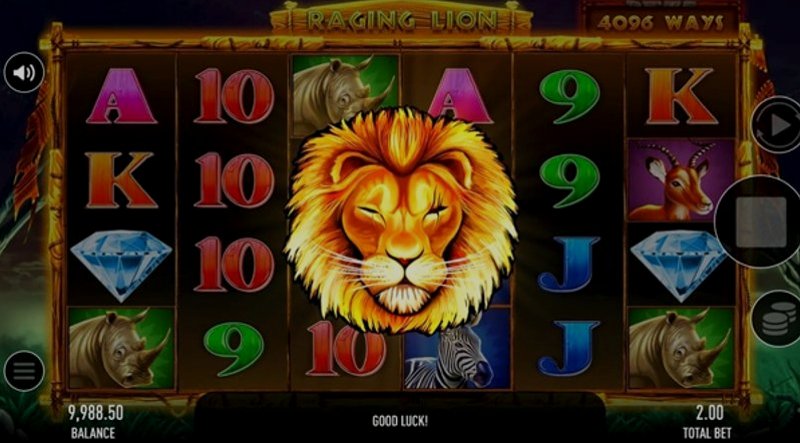 Play Raging Lion by Gamebeat at 1Win Casino